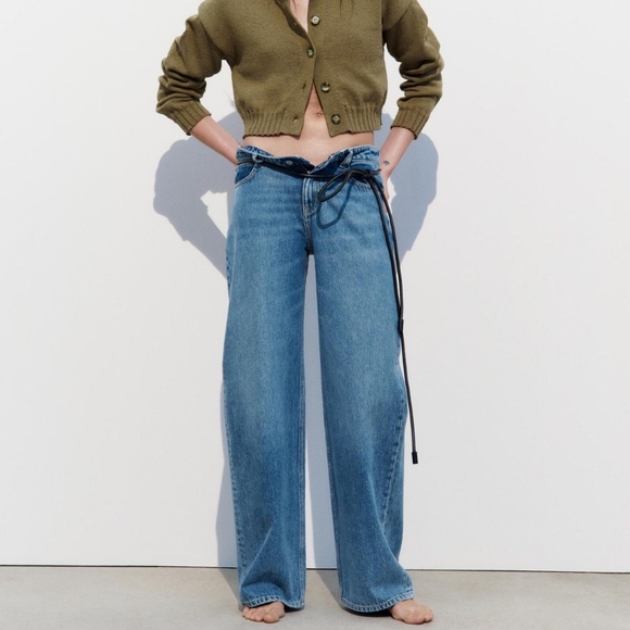 Zara Denim - Zara Wide Leg Jeans